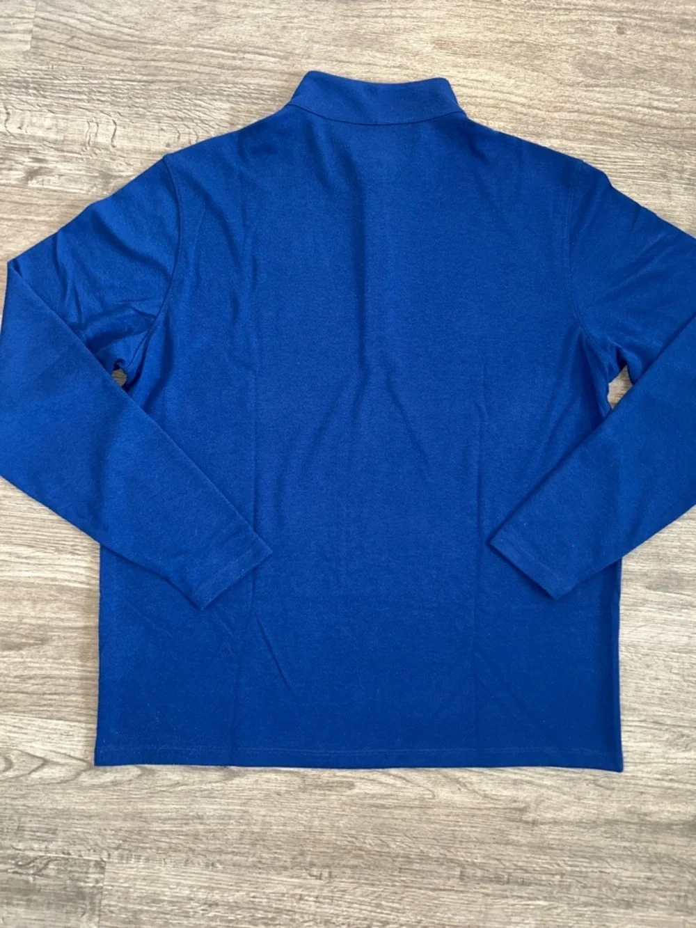Nike Dri-FIT 1/4 Zip Blue Pullover XL Athletic Long SleeveTraining Top Swoosh